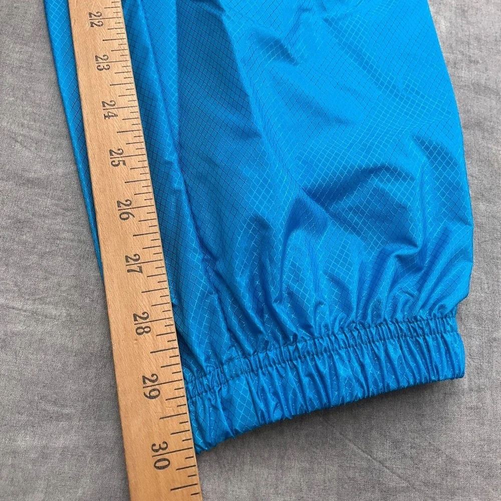 Nike Track Pants Women 4-6 Blue‎ Jogger Windbreaker Softshell Athletic 80